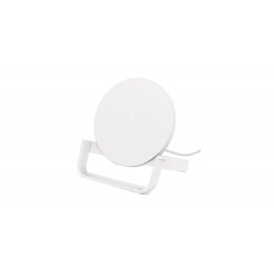 Belkin Wib001btwh Qi Wireless 10w Charging Stand, White, Include Usb-a To Musb Cable,no Psu,2yr + Cew