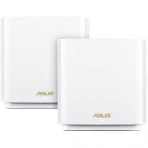 ASUS ZENWIFI XT8 AX6600 Wifi 6 Tri-Band Whole-Home Mesh Routers WHITE