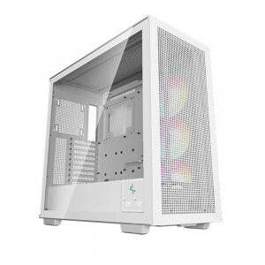 DeepCool MORPHEUS Tempered Glass ATX+ Modular Airflow Case - White