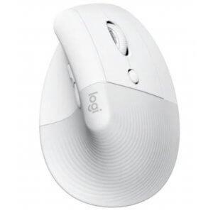 Logitech Lift Vertical Ergonomic Mouse -  Off White/pale Grey