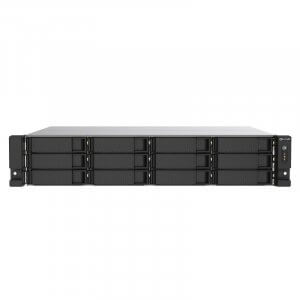 QNAP TS-1273AU-RP-8G 12-Bay Rackmount Diskless NAS Ryzen V1500B 8GB RAM