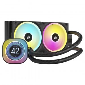 Corsair iCUE LINK H100i LCD 240mm AIO Liquid CPU Cooler