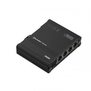Teltonika DIN Rail 4x Gigabit Ethernet Unmanaged Switch TSW304000000