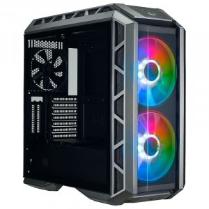 Cooler Master Mastercase H500P ARGB Tempered Glass Mid-Tower ATX Case - Black