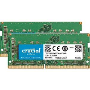 Crucial RAM 64GB Kit (2x32GB) DDR4 3200MHz CL22 Laptop Memory CT2K32G4SFD832A