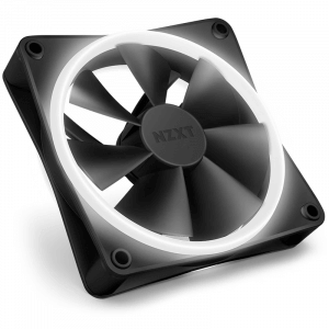 NZXT F120 120mm RGB Duo Dual-Sided RGB Case Fan - 3 Pack (Black)