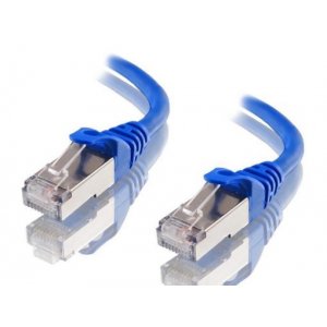 Astrotek Cat6a Shielded Cable 15m Blue Color 10gbe Rj45 Ethernet Network Lan S/ftp Lszh Cord 26awg