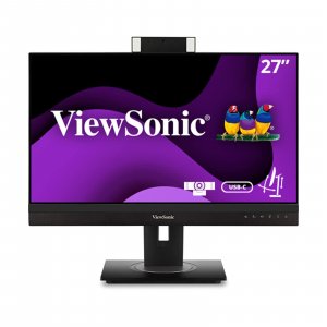 ViewSonic VG2756V-2K 24 Inch 1440p Video Conference Monitor with Webcam
