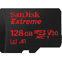 Sandisk Extreme Microsdxc|v30|u3|c10|a2|uhs-i|160mb/sr|90mb/sw|4x6|sdadaptor|lifetime Limited