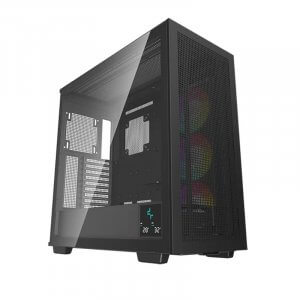 Deepcool MORPHEUS Tempered Glass ATX+ Modular Airflow Case - Black