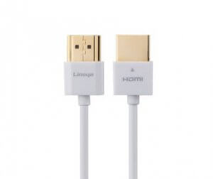CONNECT 1.5m Ultra Slim High Speed Hdmi Cable Connectors 4k 2160p @60hz Support White