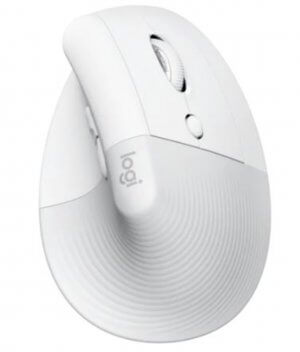 Logitech Lift Vertical Ergonomic Mouse -  Off White/pale Grey