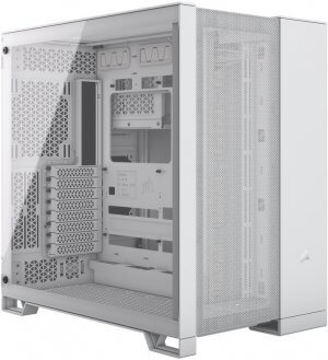 CORSAIR 6500d Airflow Tempered Glass Mid-tower White