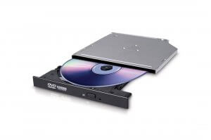 LGE GTC2N Slim DVD Writer with DVD Disc Playback
