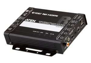 Aten HDMI HDBaseT Receiver with Audio De-Embedding/Bi-Directional PoH
