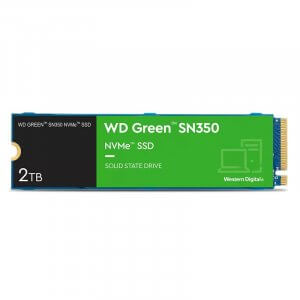 WD Green SN350 2TB M.2 2280 NVMe PCIe QLC NAND SSD - WDS200T3G0C
