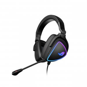 Asus Rog Delta S Lightweight Usb-c Gaming Headset With Ai Noise-canceling Mic, Mqa Rendering Technology, Rgb Lighting, Pc, Switch & Ps5