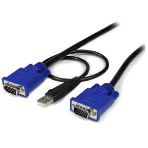 StarTech 3m 2-in-1 Ultra Thin USB KVM Cable SVECONUS10