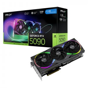 PNY GeForce RTX 5090 EPIC-X RGB Triple Fan OC 32GB Video Card