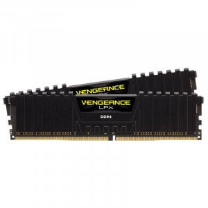 Corsair Vengeance LPX 64GB (2x 32GB) DDR4 3600MHz C18 Memory Black CMK64GX4M2D3600C18