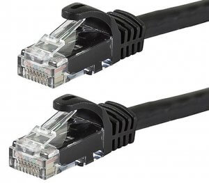 Astrotek Cat6 Cable 0.25m/25cm - Black Color Premium Rj45 Ethernet Network 