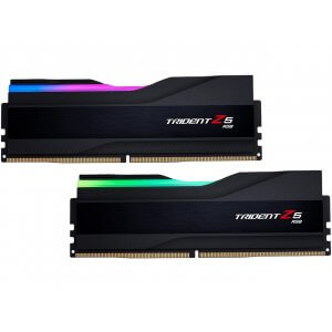 G.Skill Trident Z5 RGB 64GB Kit Black 2X32GB DDR5-6000 CL32-38-38-96 1.40V F5-6000J3238G32GX2-TZ5RK