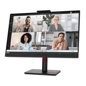 LENOVO ThinkVision T27hv-30 27" QHD monitor IPS 2560x1440 16:9 Anti-Glare Cam MIC Speaker DP/HDMI/USB-C input LAN DP+Audio Out 4xUSB3.2 Gen1 hub Height Adj/Tilt/Swivel/Pivot 3Y warranty