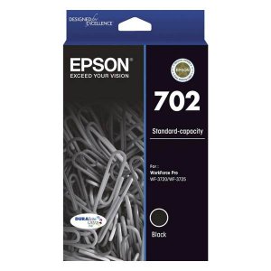 Epson 702 Standard Capacity DURABrite Ultra Black Ink Cartridge T344192