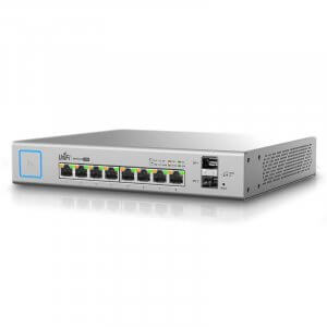 Ubiquiti Networks Unifi Switch 8-150W Managed PoE+ Gigabit Switch with SFP US-8-150W