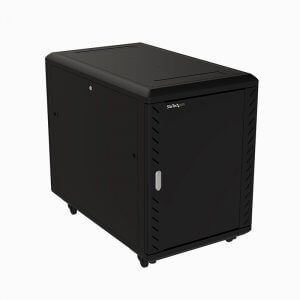 StarTech 15U 19" Server Rack Cabinet - 4 Post Adjustable Depth 6-32" Enclosure RK1536BKF
