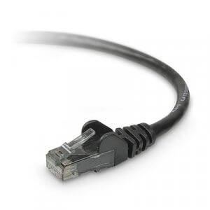 Network Cable 0.5M Cat6 RJ45 Black