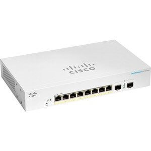 Cisco CBS220-8P-E-2G-AU CBS220 Smart 8-port GE, PoE, Ext PS, 2x1G SFP