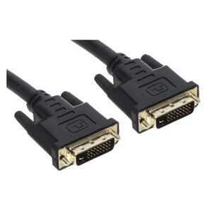 DVI Cable DVI-D (DVI Digital 24+1) Dual Link 3M M-M Shielded + Filter