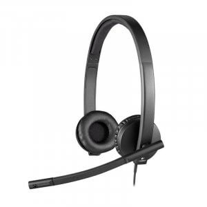 Logitech H570E On-Ear USB Headset 981-000574