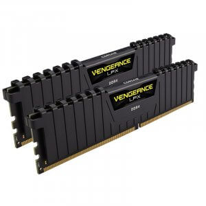 Corsair Vengeance LPX 64GB (2x 32GB) DDR4 3200MHz Desktop Memory - Black