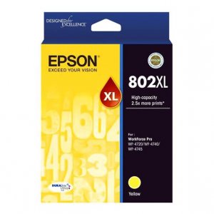 Epson C13T356492 802xl Yellow Durabrite Ink