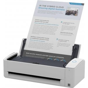 Fujitsu ScanSnap iX1300 Compact Wireless or USB Double-Sided Color Document, Photo & Receipt Scanner