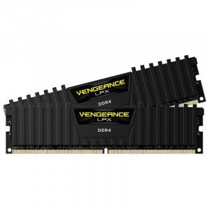 Corsair Vengeance LPX 16GB (2x 8GB) DDR4 3000MHz Memory - Black CMK16GX4M2D3000C16