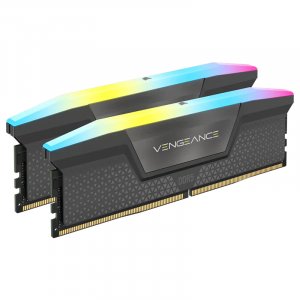 Corsair Vengeance RGB 32GB (2x 16GB) DDR5 5200MHz CL40 Memory CMH32GX5M2B5200Z40K