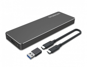 Simplecom SE503 NVMe PCIe (M Key) M.2 SSD to USB 3.1 Gen 2 Type C Enclosure 10Gbps