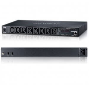 ATEN PE6208 20A/16A 8 Outlet 1U Metered & Switched eco PDU