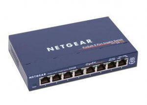 Netgear GS108 Prosafe 8 Port 10/100/1000  Gigabit Switch