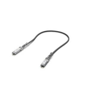 Ubiquiti Sfp+ Direct Attach Cable, 10gbps Dac Cable, 10gbps Throughput Rate, 0.5m Length, Incl 2yr Warr