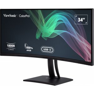 ViewSonic ColorPro VP3481a 34" UWQHD Ultrawide FreeSync 100Hz 5MS IPS Direct LED Professional