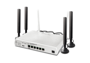 DrayTek Vigor 2865Lax-5G Simultaneous Triple-WAN ADSL2+/VDSL2 WiFi 6 4G LTE/5G NR Router w/ Load Balancing, VPN & 2 x Embedded SIM Slots (2.9Gbps AX)