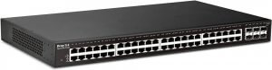 Draytek Vigorswitch G2540xs L2+ Managed Gigabit Switch With 6 X 10gbe Sfp+ Slots, 48 X Gbe Ports, And 1 X Console Port