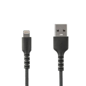 StarTech 3.3 ft 1m USB to Lightning Cable - Apple MFi Certified - Black RUSBLTMM1MB