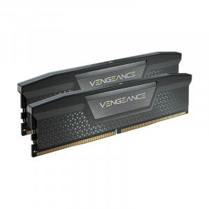 Corsair Vengeance 32GB (2x 16GB) DDR5 6400MHz C32 Memory - Black CMK32GX5M2B6400C32