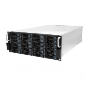 Tgc DH-4024-12GB-02 4U Server Case w/24 x 3.5" or 2.5" Hot Swap SATA/SAS Drive Bays + 12Gb/s MiniSAS