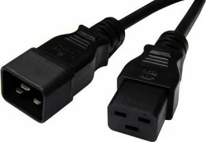 Power 8ware Cable Extension Iec-c19 Male To Iec-c20 Female In 5m